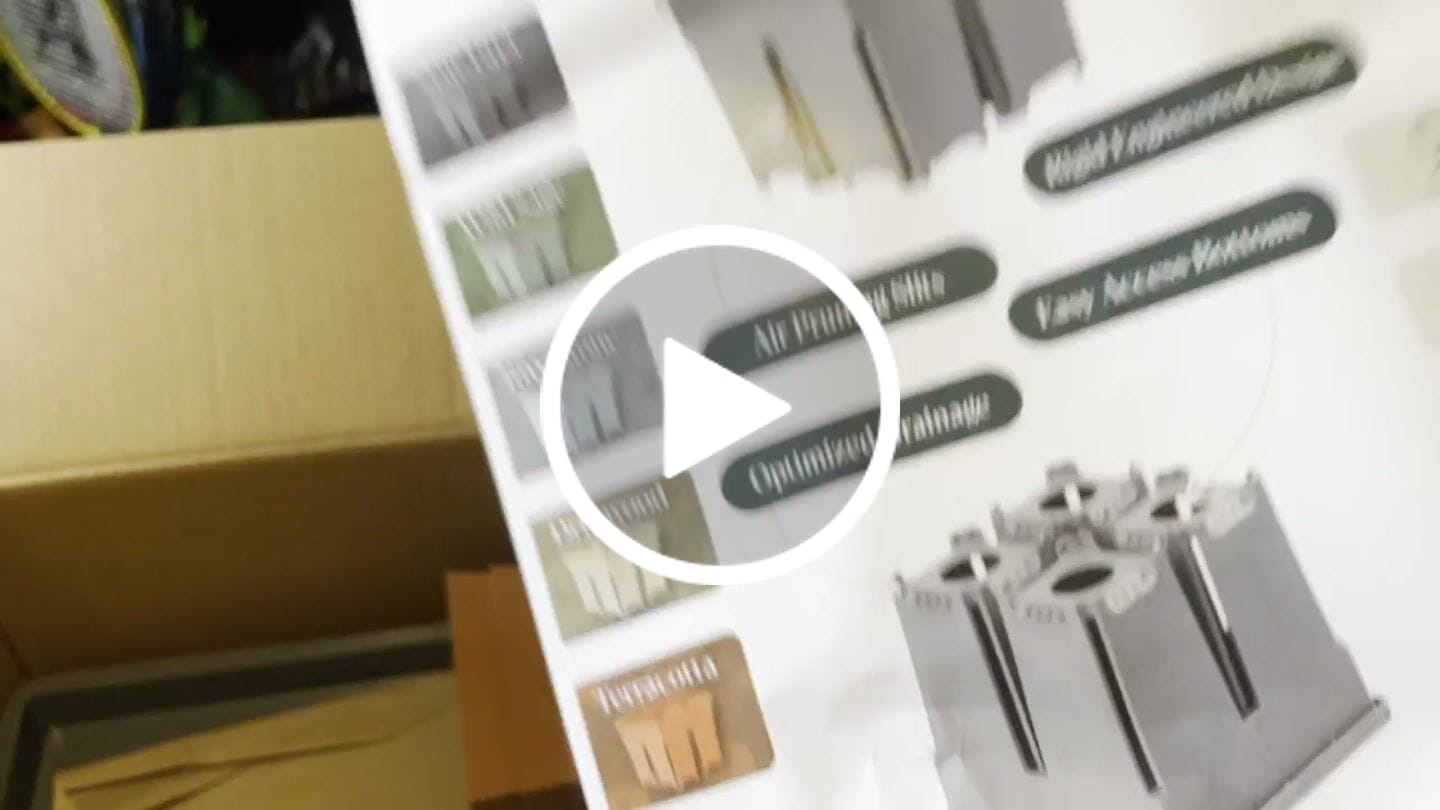 Customer video review of Seed Starting Kit