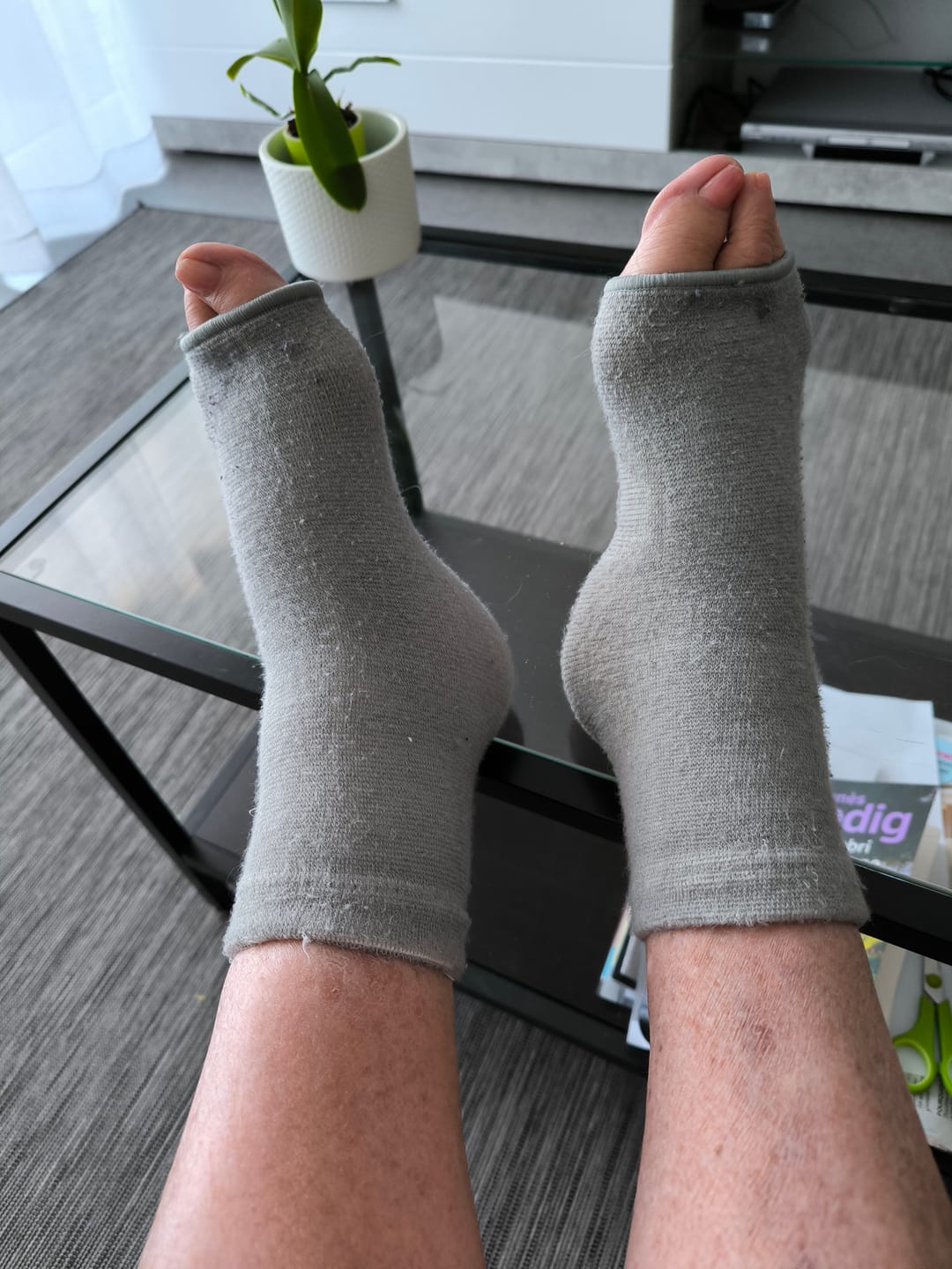 Customer photo review of Chaussettes en Bambou