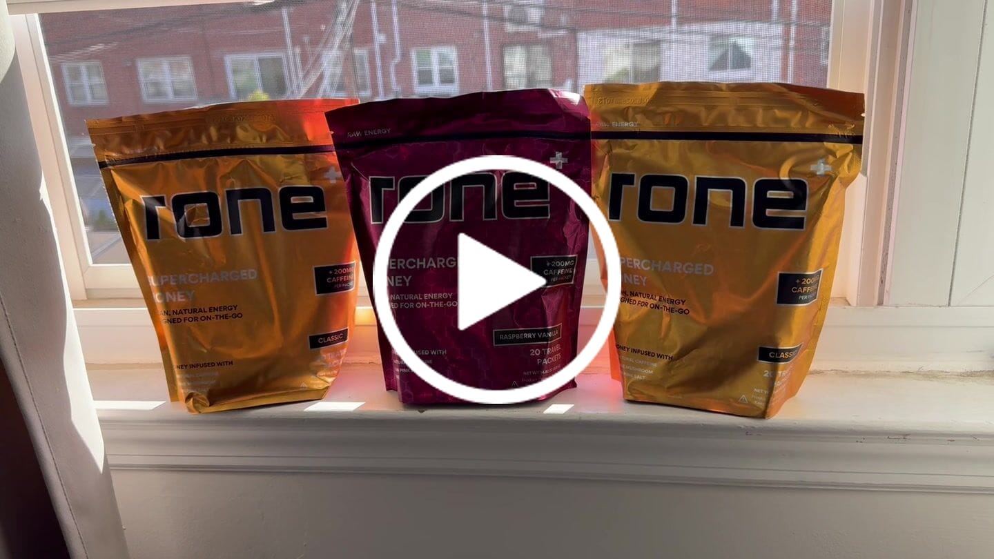 Customer video review of 200mg Caffeine - Raspberry Vanilla - SuperCharged Honey (20-Pack)