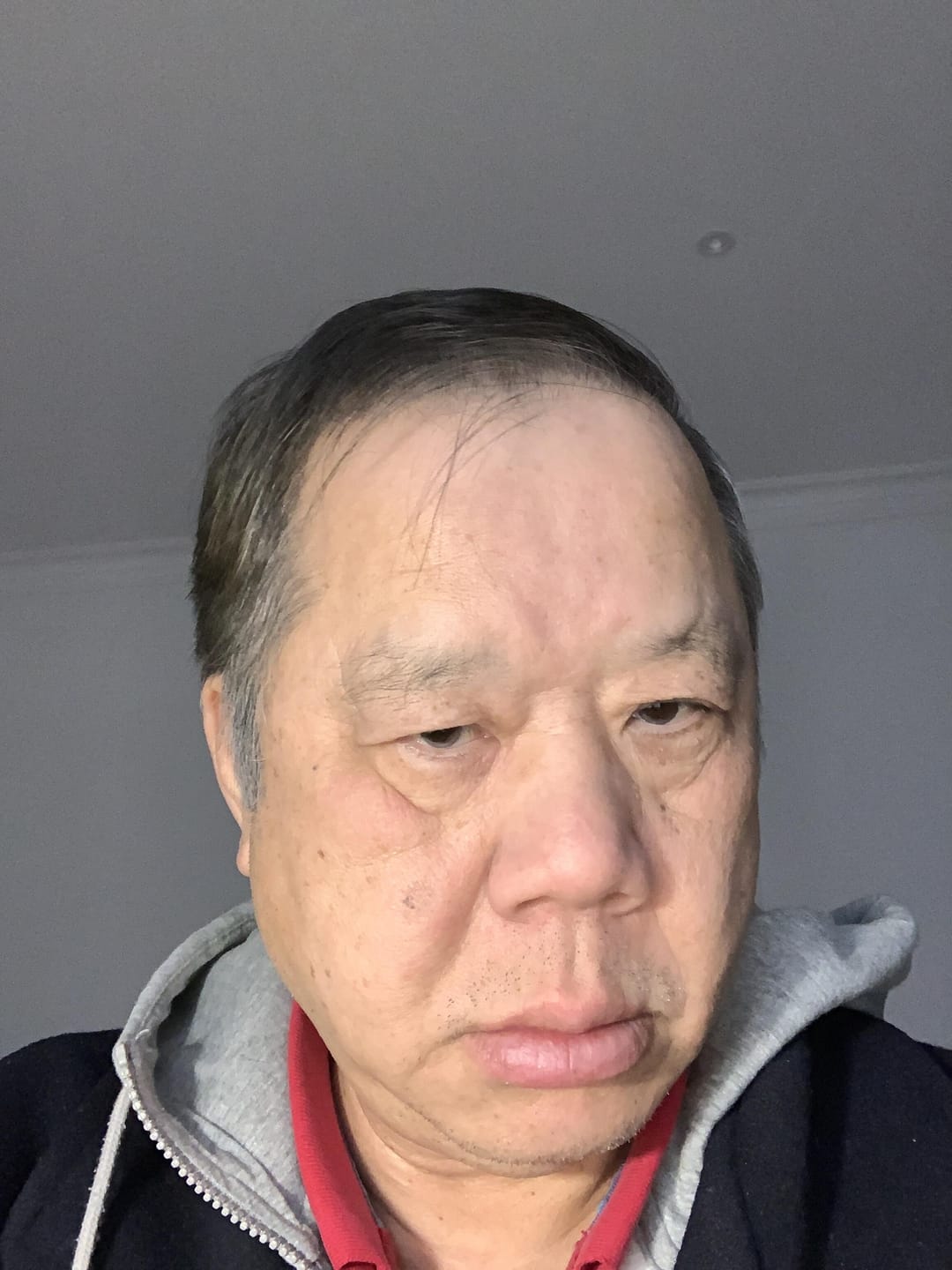 Customer photo review of GDS Hair Dye Shampoo — Grey Coverage in 3 Minutes