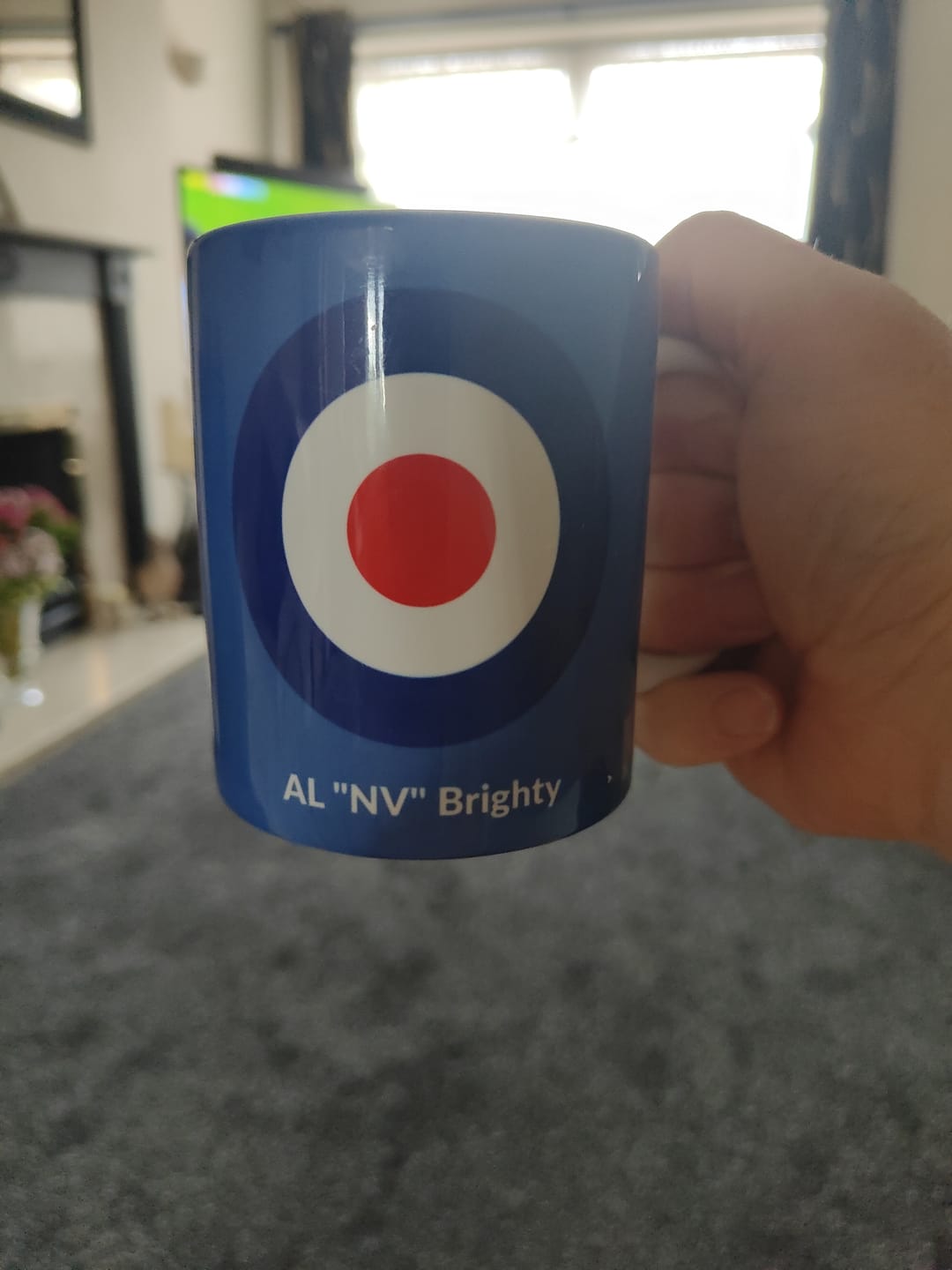 Customer photo review of RAF Badge and Roundel Mug