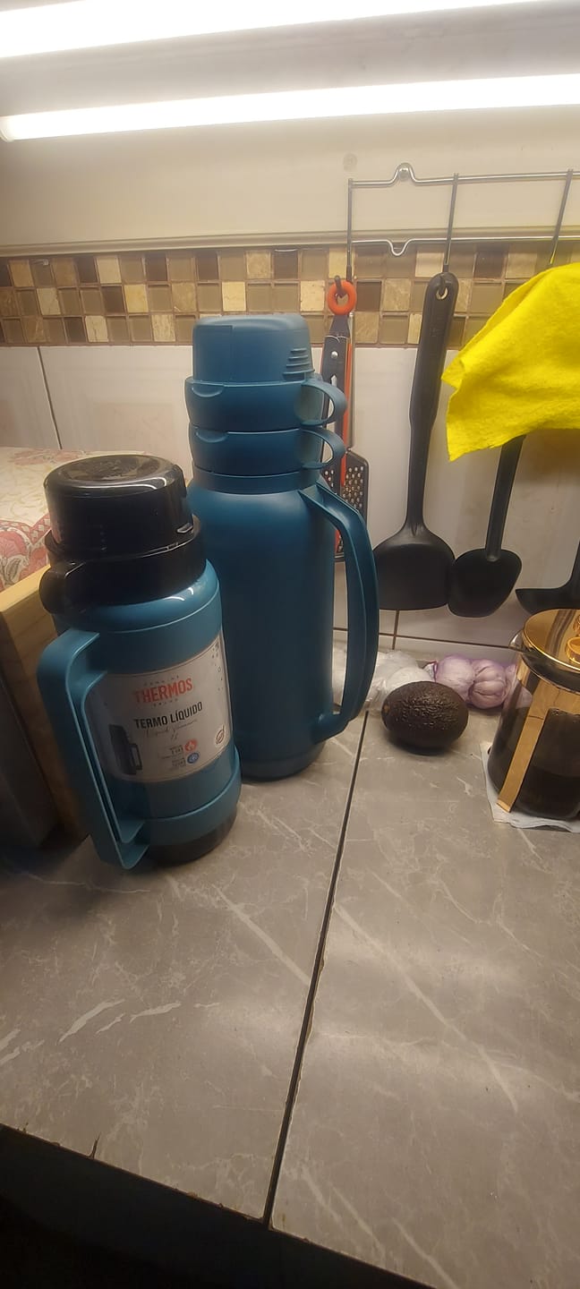 Customer photo review of TERMO LIQUIDO NEW MATERO 1.8 LT PETROLEO