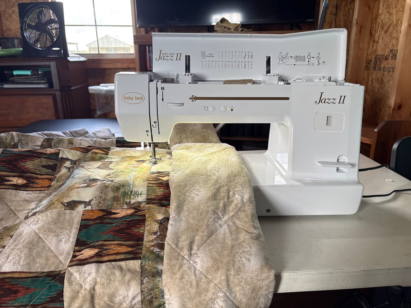 Customer photo review of Baby Lock Jazz 2 Sewing & Quilting Machine