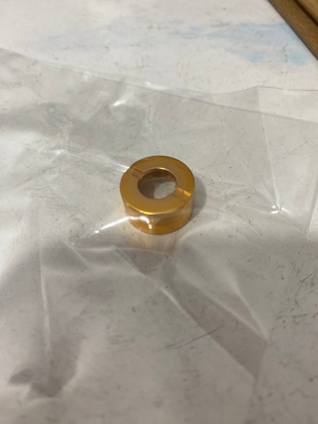 Customer photo review of Laser Protective Len for Longer Laser Engraver