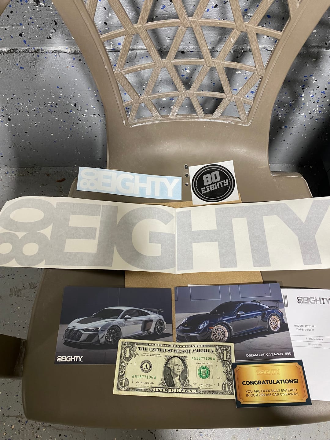 Customer photo review of 80Eighty® Decal