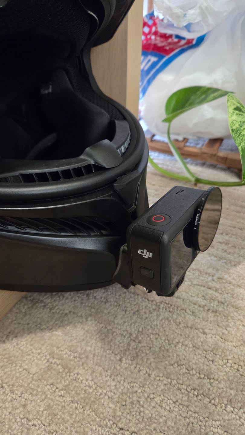 Customer photo review of AGV K3/K5 S/SV Camera Mount