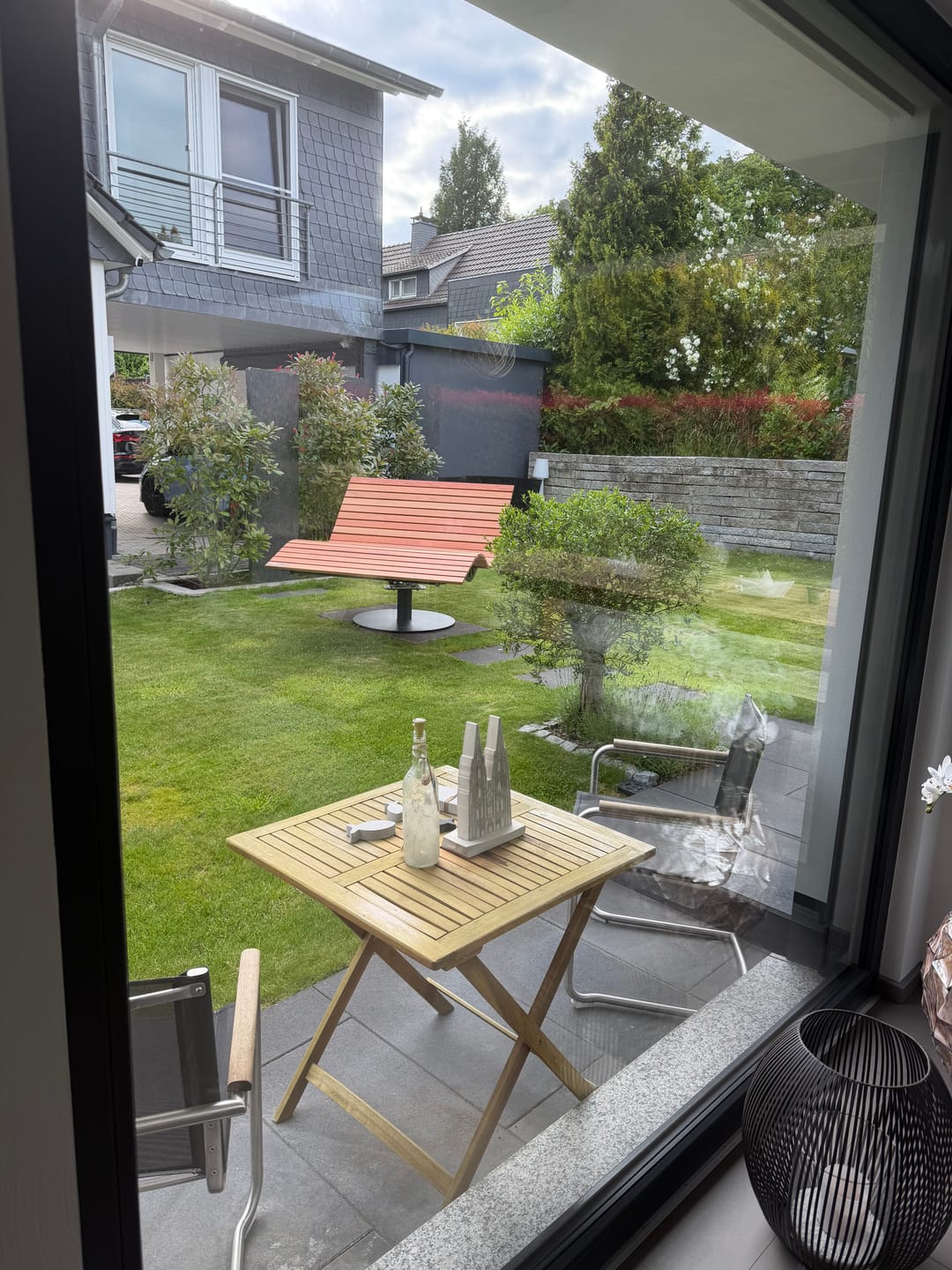 Customer photo review of MEBE Wave Lounge - drehbare Gartenliege für 2 Personen