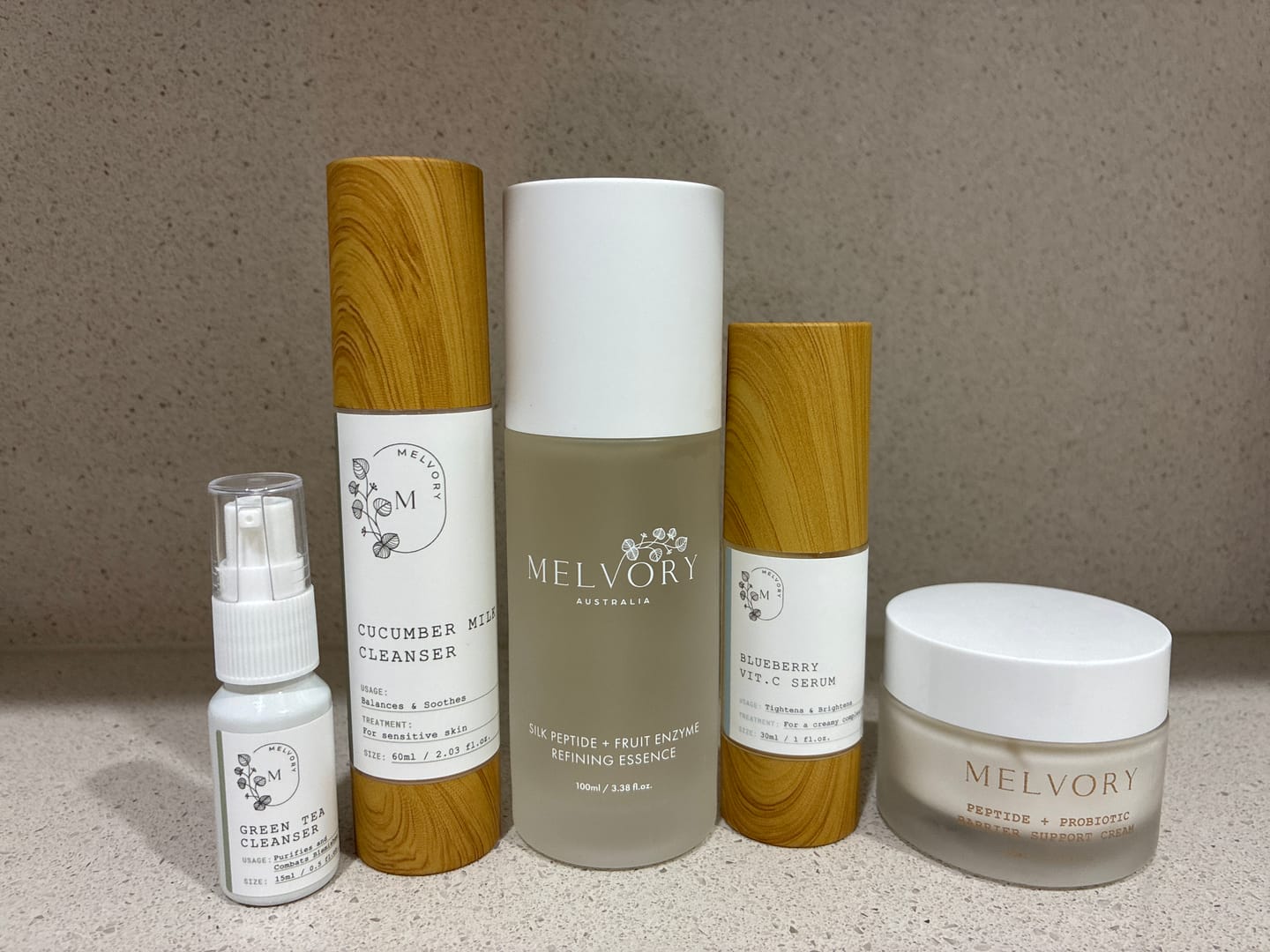 Customer photo review of Peptide + Probiotic Barrier Support Cream