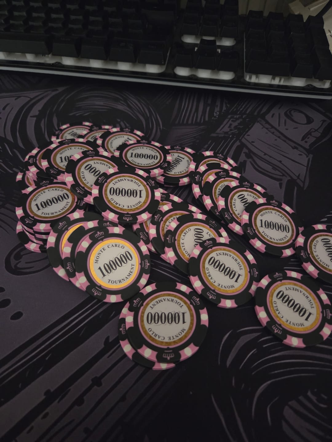 Customer photo review of Monte Carlo Poker Chip 100.000