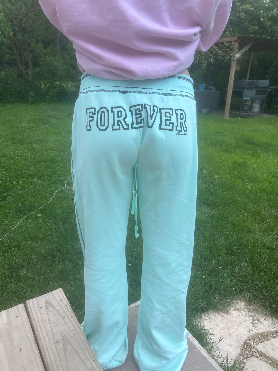 Customer photo review of Venice Sweats - Cotton Candy