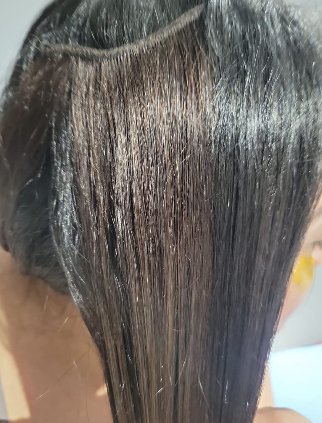 Customer photo review of GDS Hair Dye Shampoo — Grey Coverage in 3 Minutes