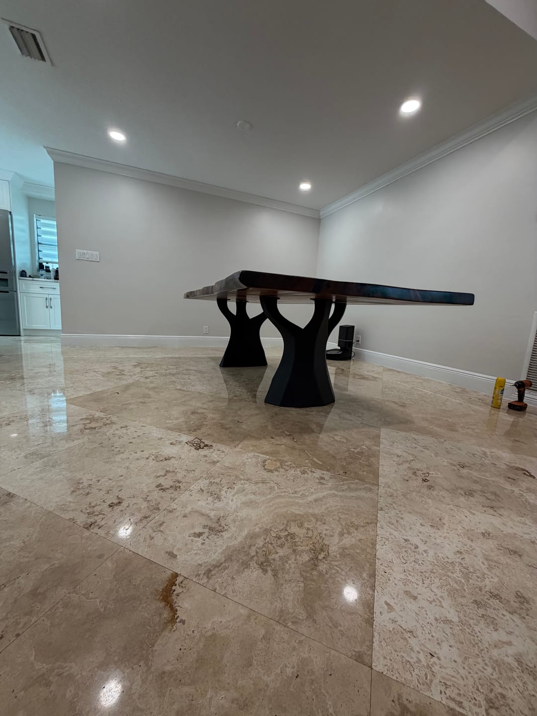 Customer photo review of Metal Table Legs 413 | 451 Ramo 28.2" H for DIY Projects (Only 1 Leg)