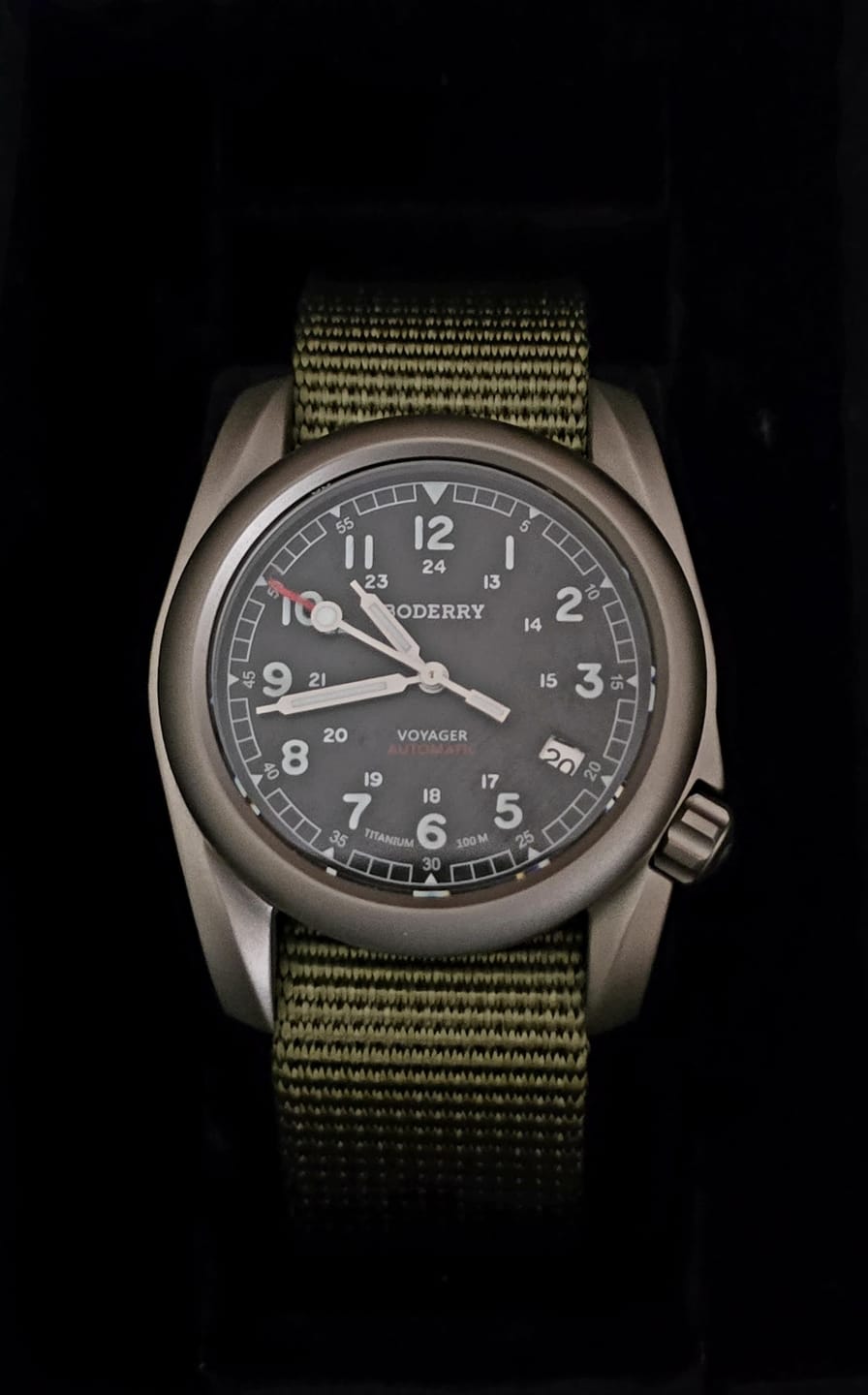 Customer photo review of 22mm Wide Nylon Strap