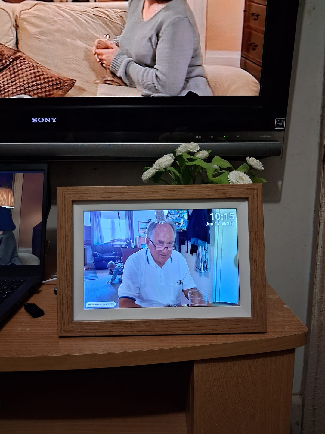 Customer photo review of Digital Photo Frame