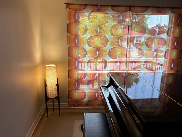 Customer photo review of Rocketlamp | Floor Lamp | Black Walnut