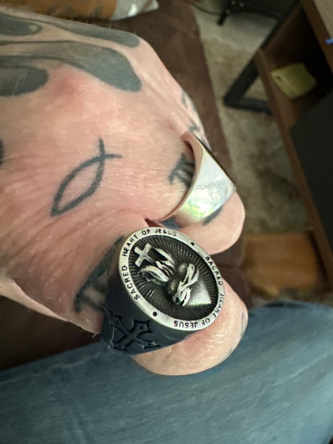 Customer photo review of Sacred Heart.