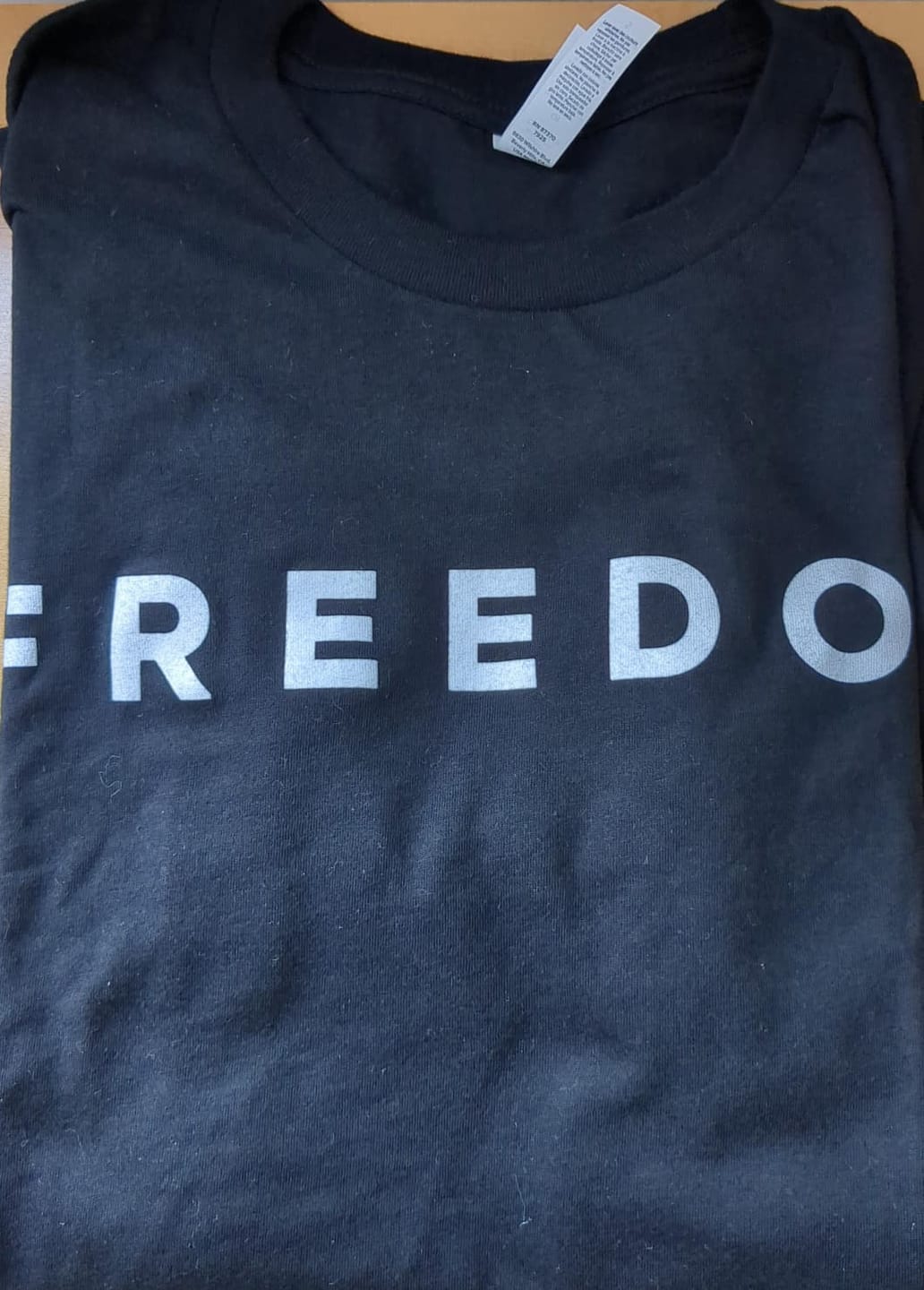Customer photo review of Freedom CK T-Shirt