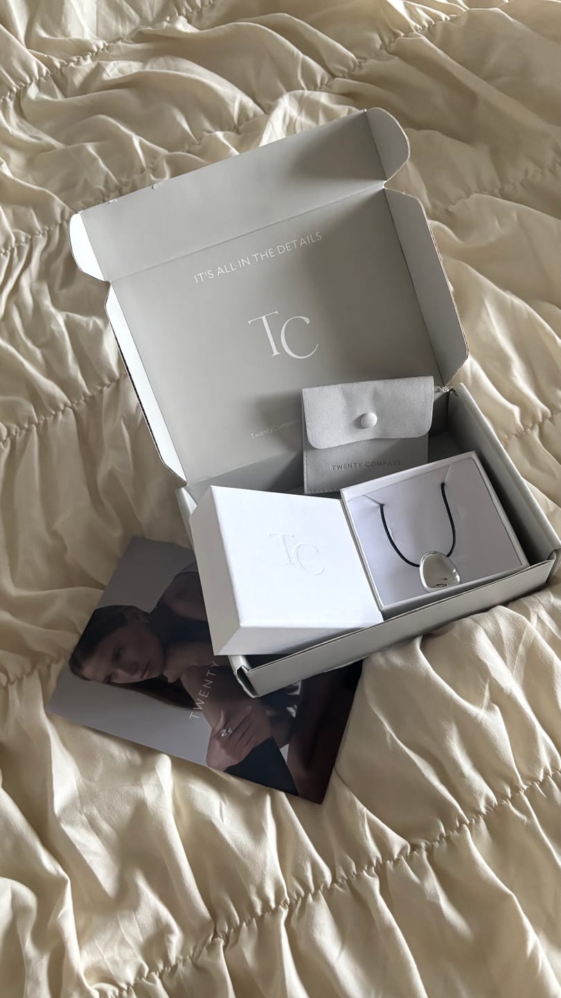 Customer photo review of Plaza Necklace - Silver