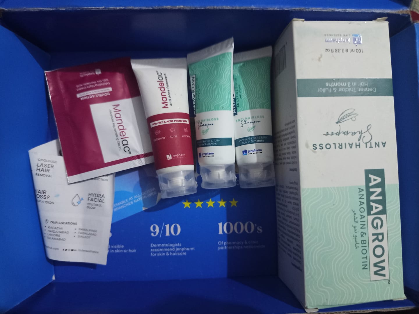 Customer photo review of Anagrow Shampoo