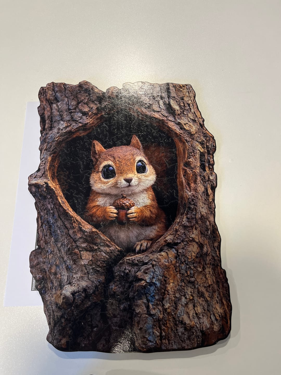 Customer photo review of Kadim Baykuş - Ahşap Puzzle