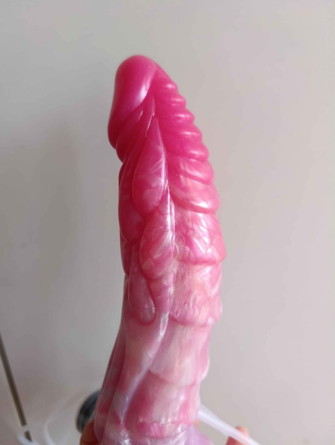 Customer photo review of Realistic Fantasy Ejaculating Dildo Haku