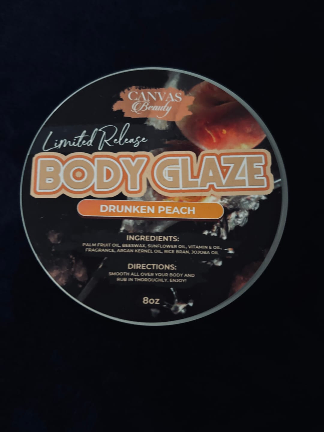 Customer photo review of (NEW) BODY GLAZE: DRUNKEN PEACH