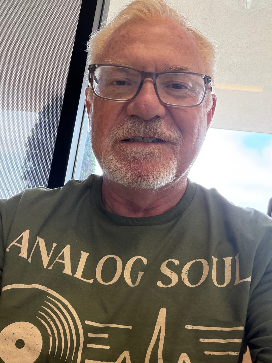 Customer photo review of Record Adapter T-Shirt