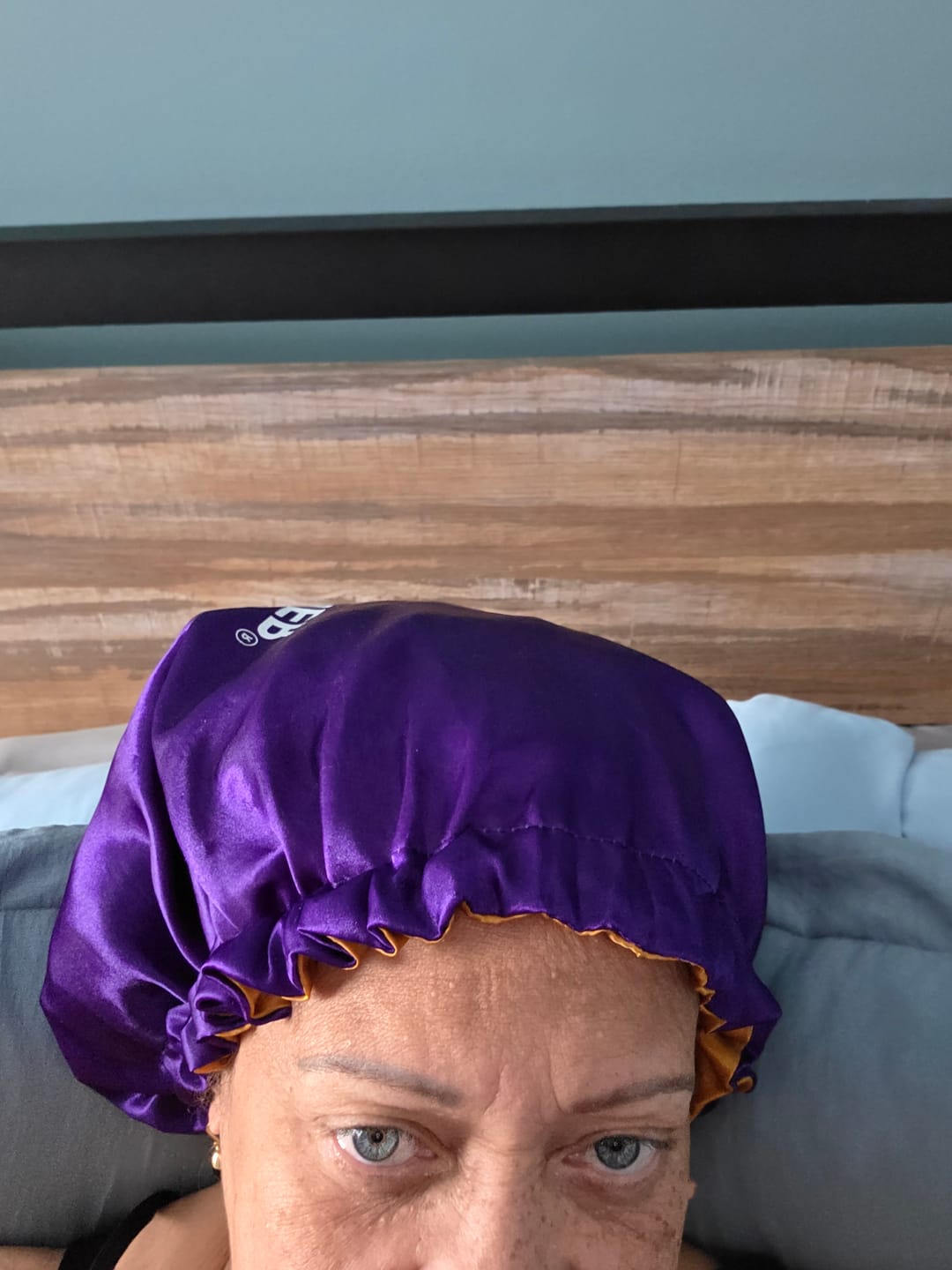 Customer photo review of Mommy & Me Bonnet
