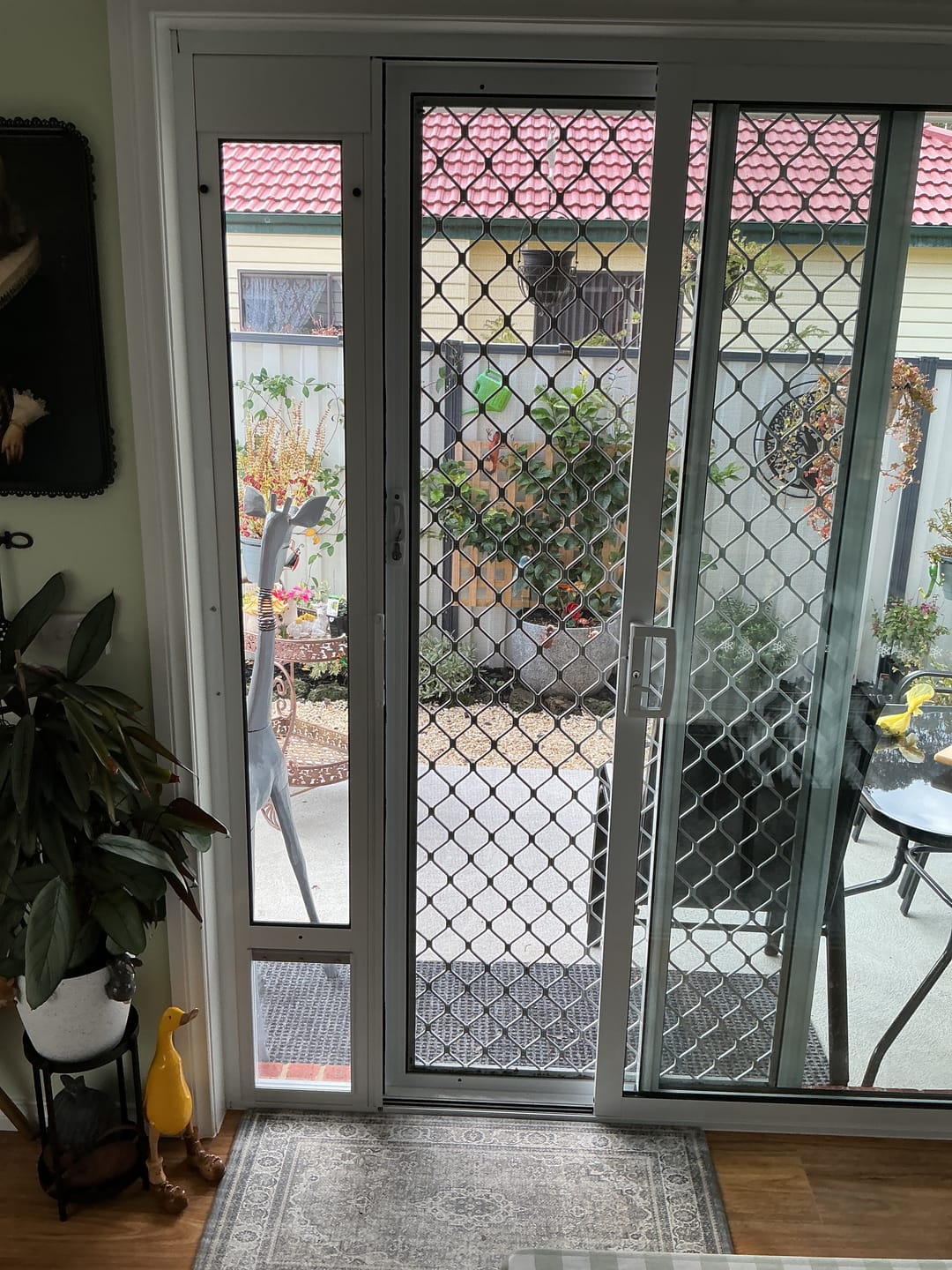 Customer photo review of Adaptor (Close+Lock Glass and Fly Screen door)