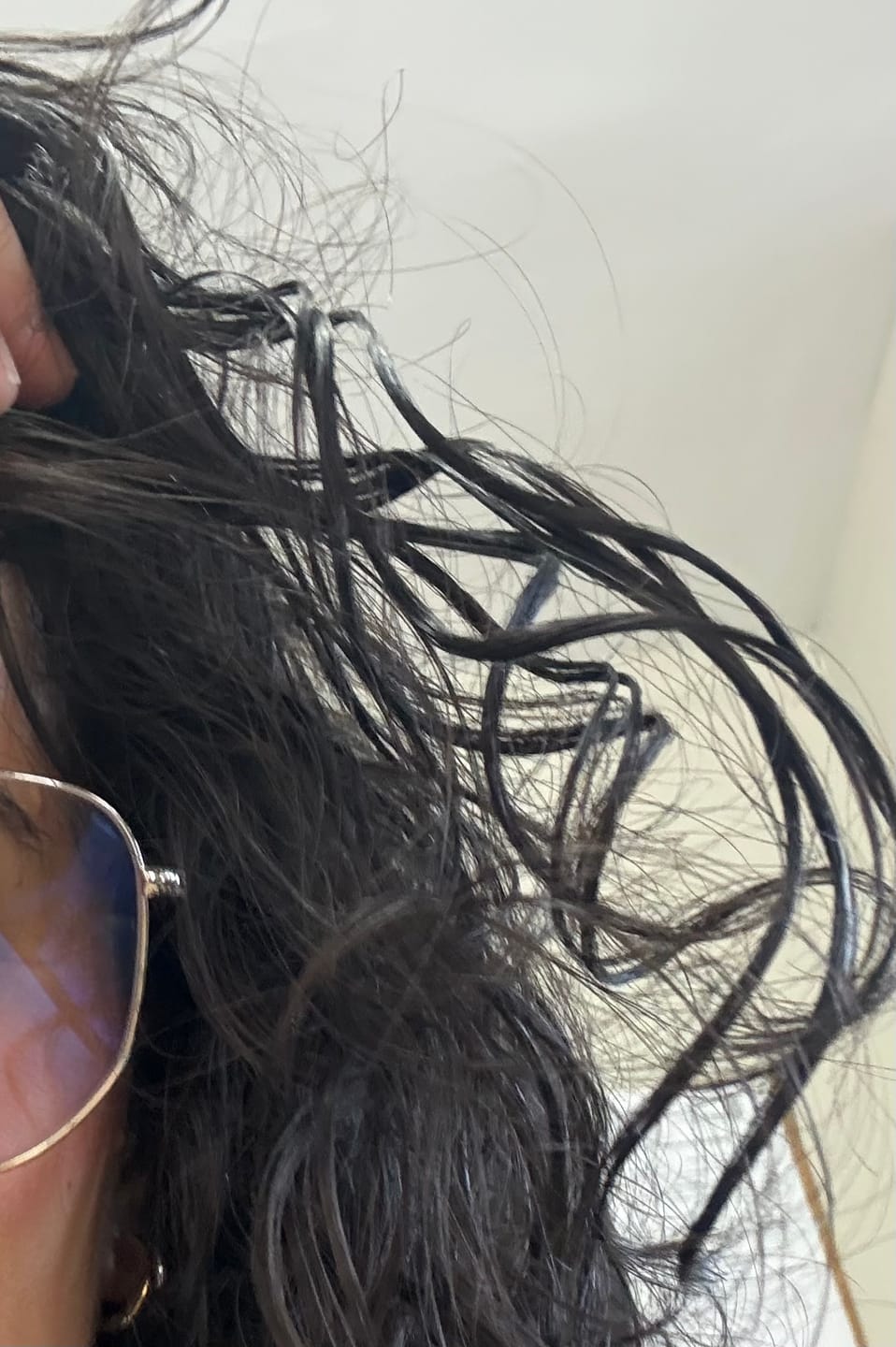 Customer photo review of This is a Curl Building Serum