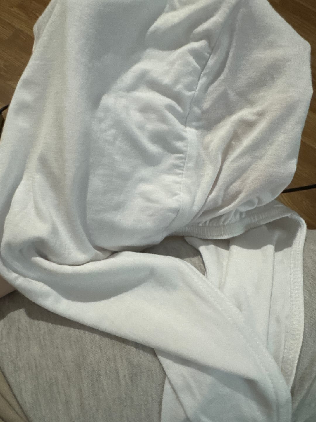 Customer photo review of Cuffia Modal di Cotone con laccetti senza cucitura frontale