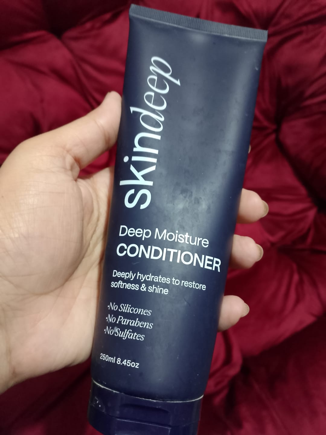 Customer photo review of DEEP MOISTURE CONDITIONER - with Silk Protein+Pro Vit B5