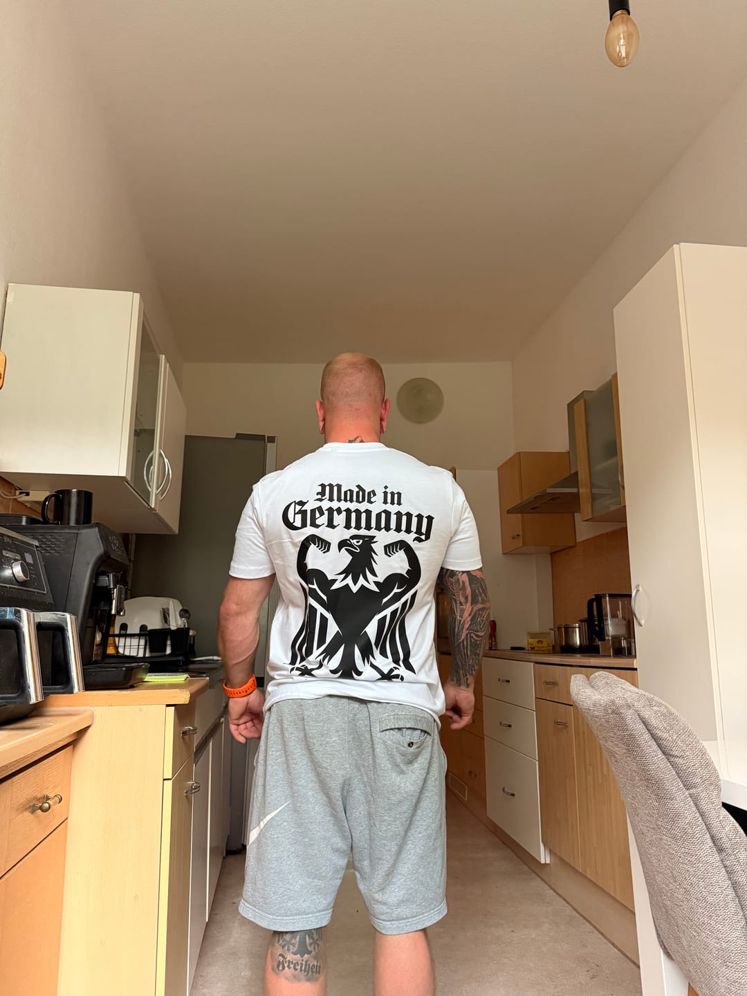Customer photo review of Made in Germany (Backprint) Shirt