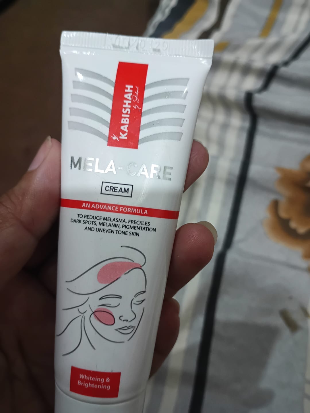 Customer photo review of Pigmentation Bundle: Face Wash & Melasma Cream Duo