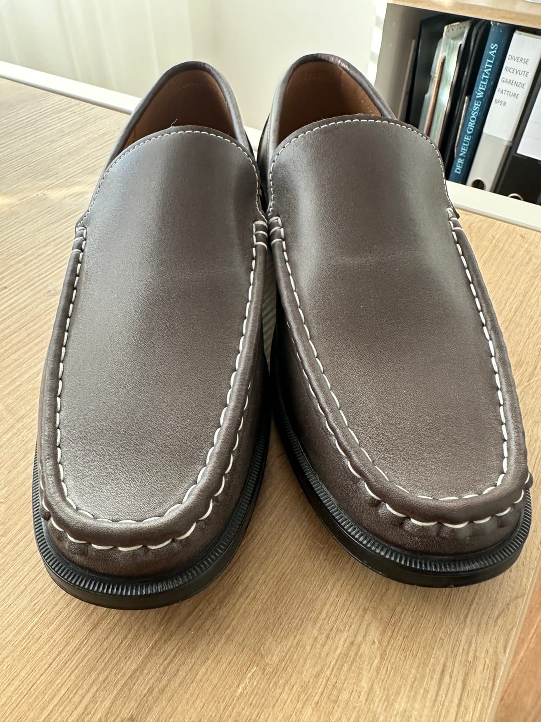 Customer photo review of Italienische Slipper aus echtem Leder – Emilio
