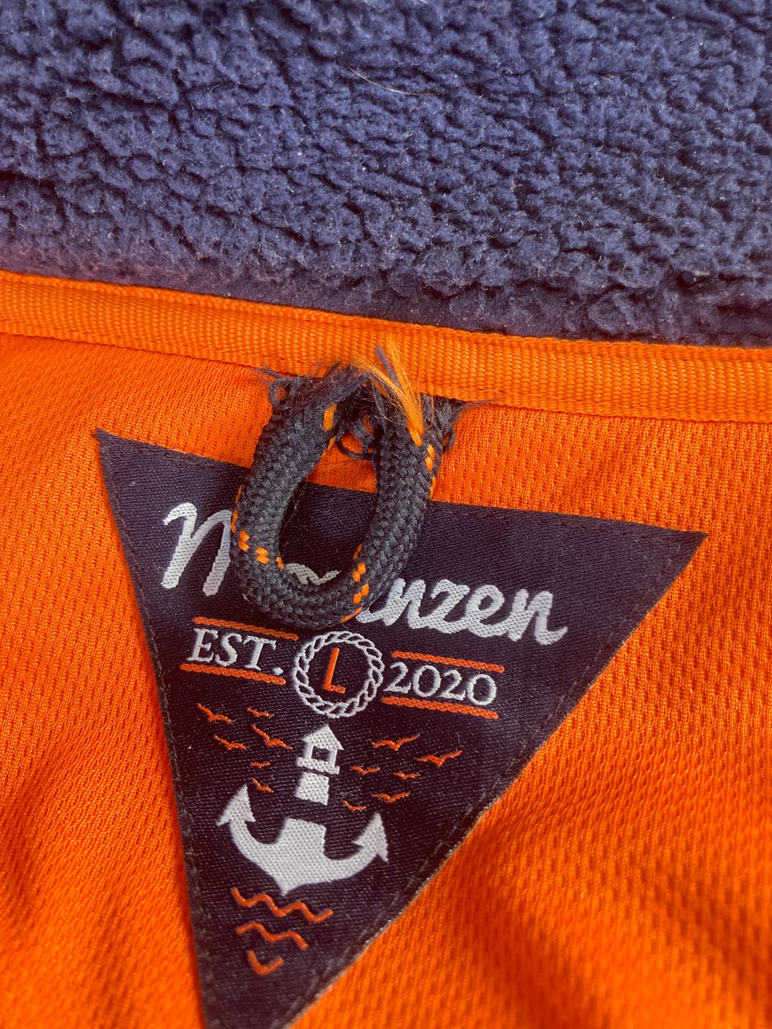 Customer photo review of Klettwatt Patch · Unisex Premium Sherpa Jacke