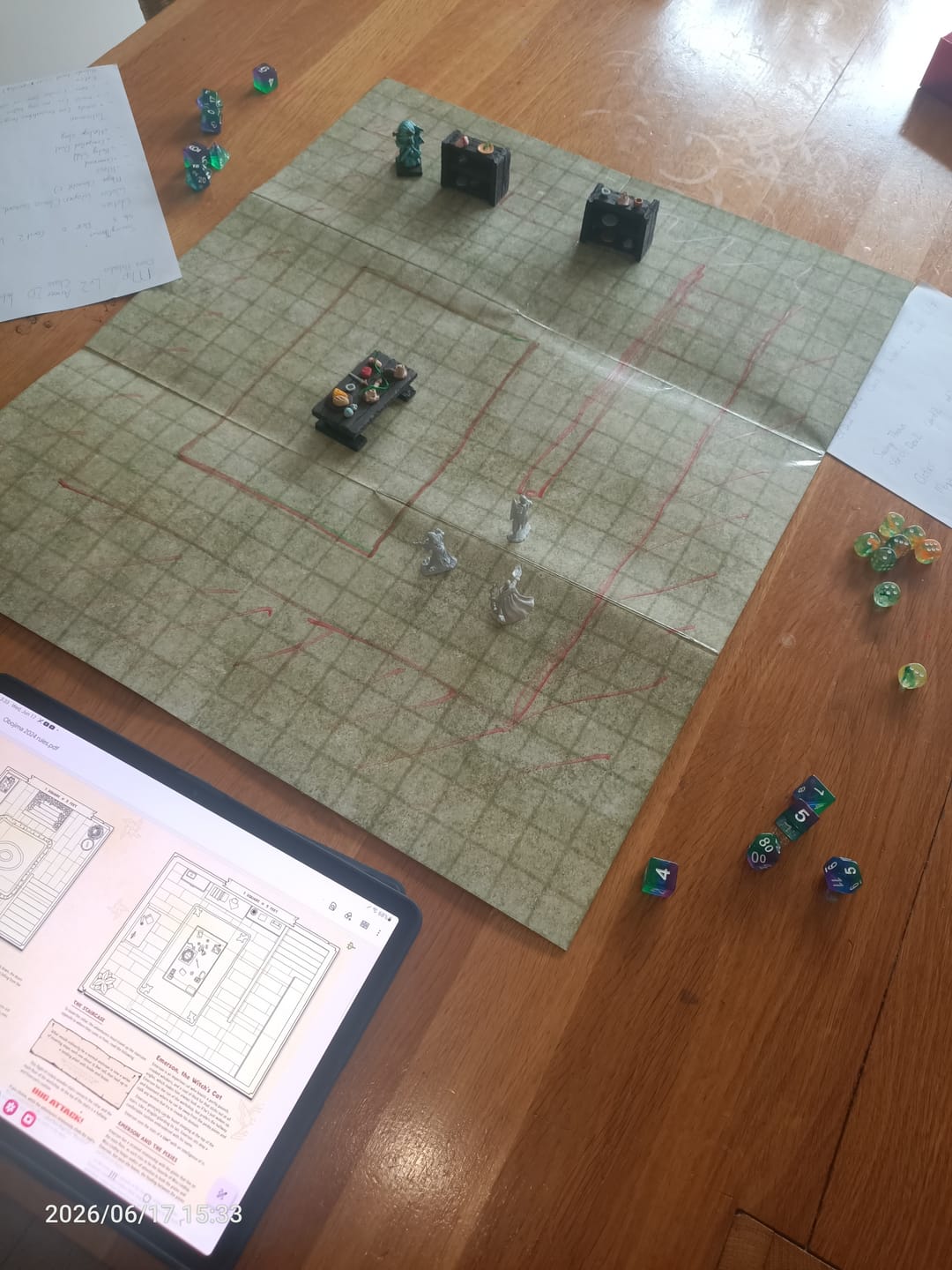 Customer photo review of Obojima: Tales from the Tall Grass 5.5e PDF (Instant Download)