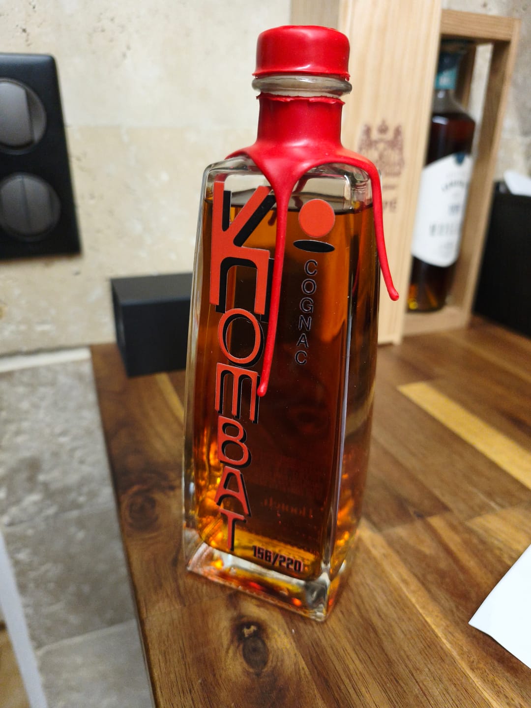 Customer photo review of Kombat - Millésime 1994- Cognac Grande Champagne - 220 Flacons