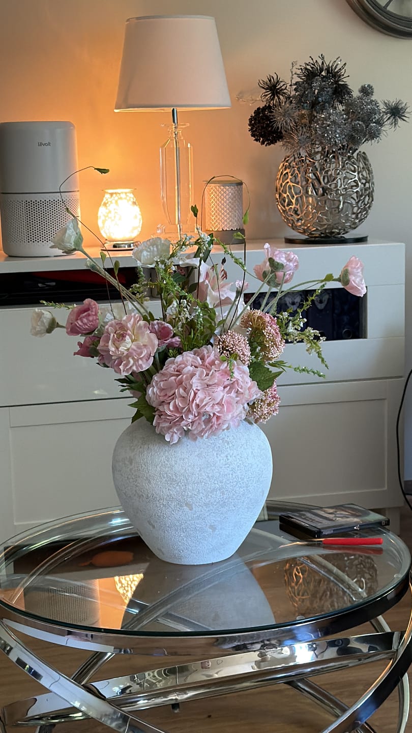 Customer photo review of Sena vaas - Wit