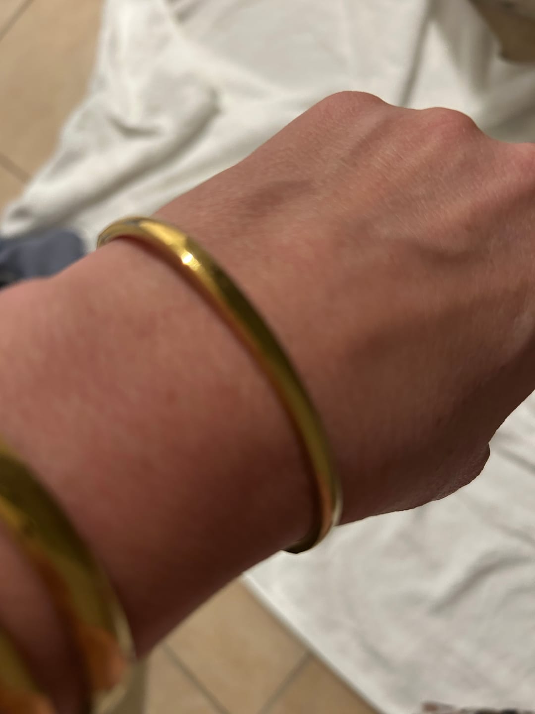 Customer photo review of Marbella Cuff Bracelet (Bundle)