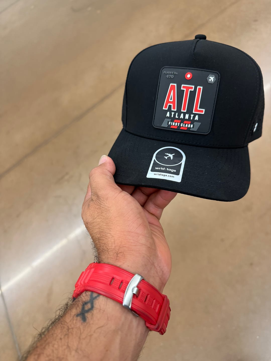 Customer photo review of Atlanta Performance Cap