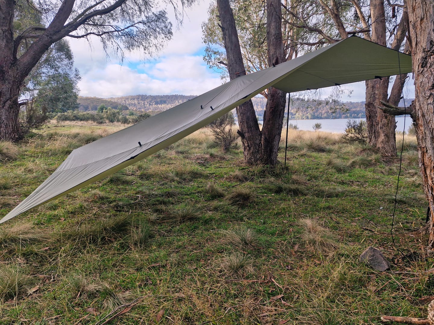 Customer photo review of 3m x 4m Lightweight Tarp