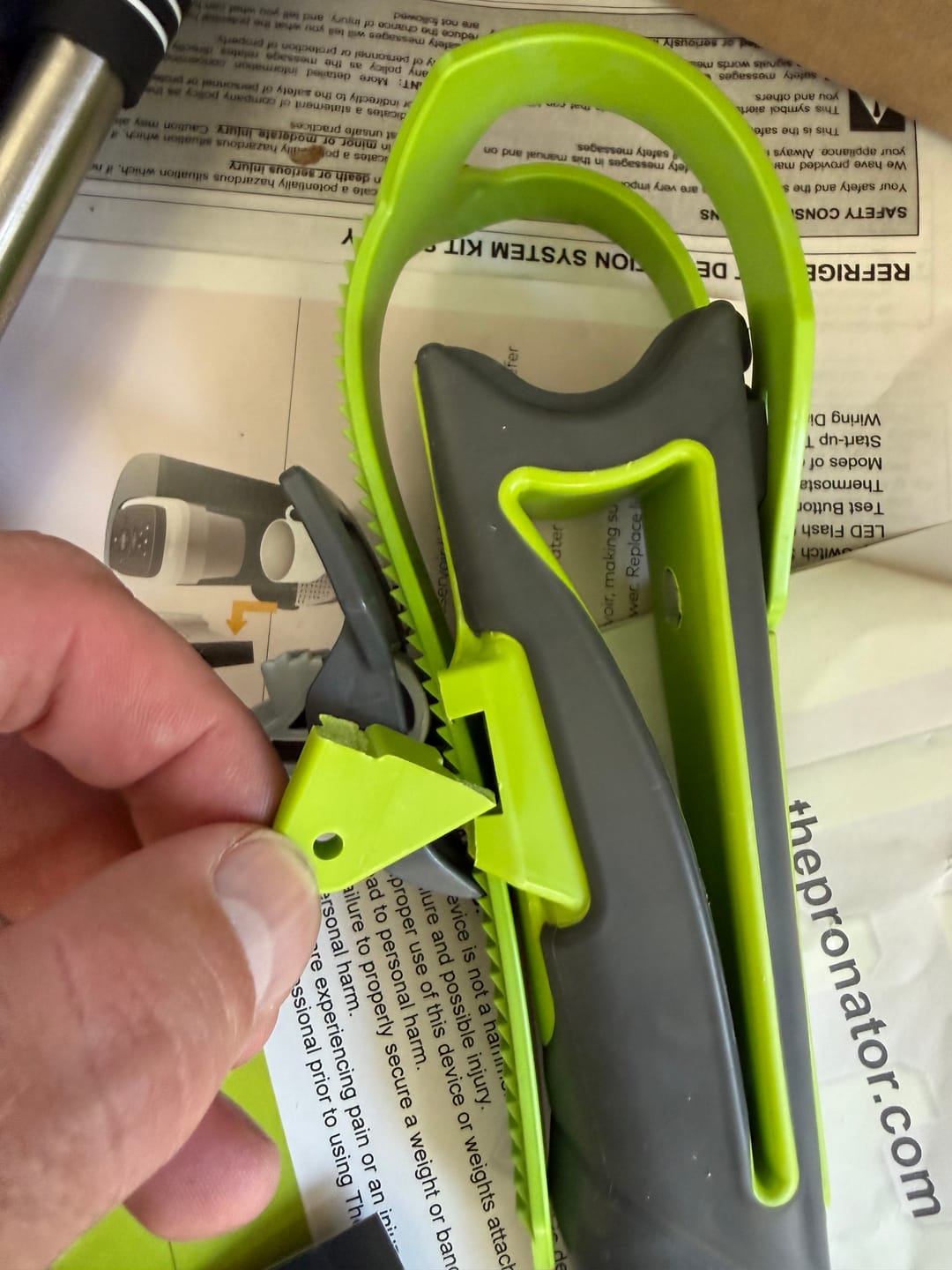 Customer photo review of The Pronator