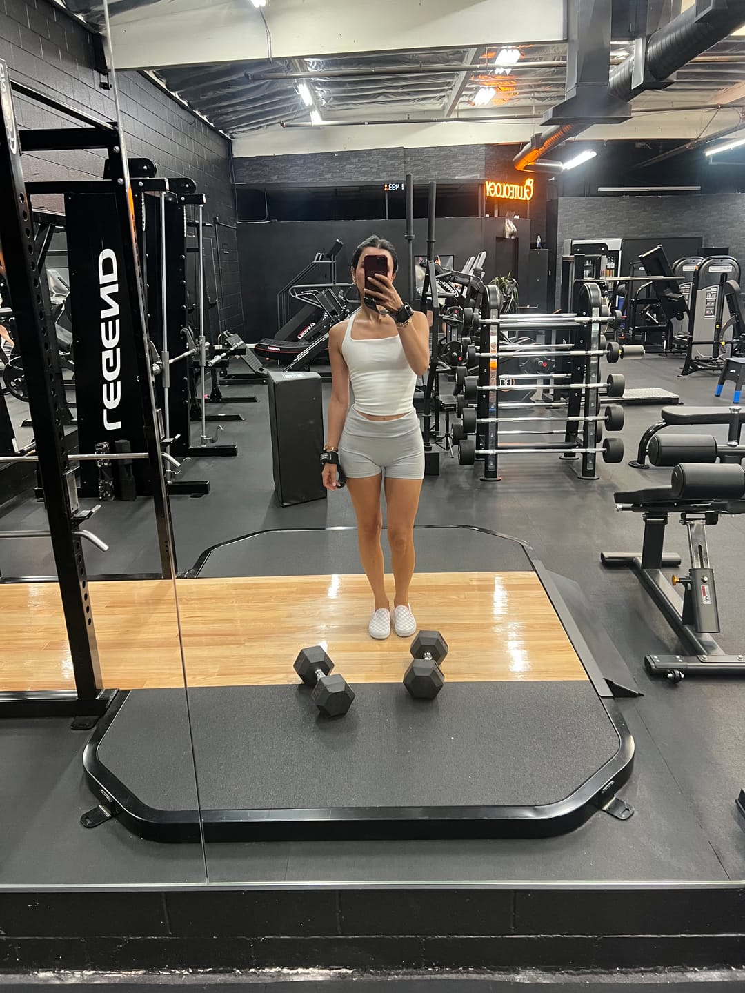 Customer photo review of The Practice Short / Heather-Grey