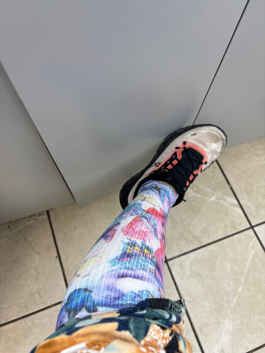 Customer photo review of Butterfly Compression Socks