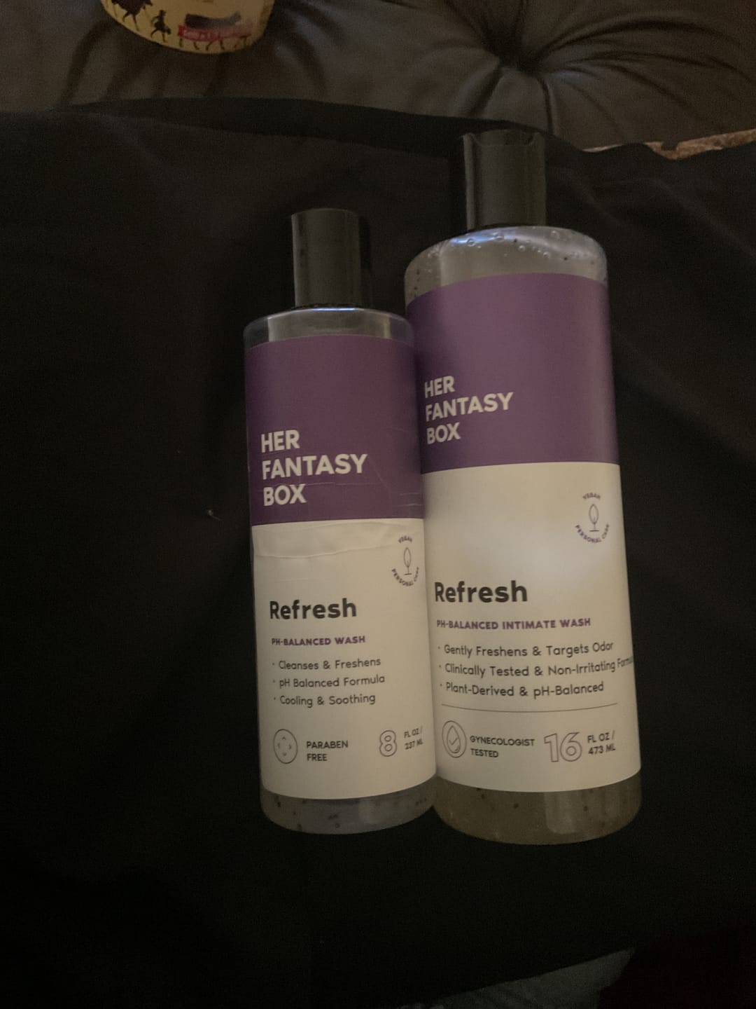 Customer photo review of Refresh Plant Based Intimate Body Wash for Women - pH Balancing
