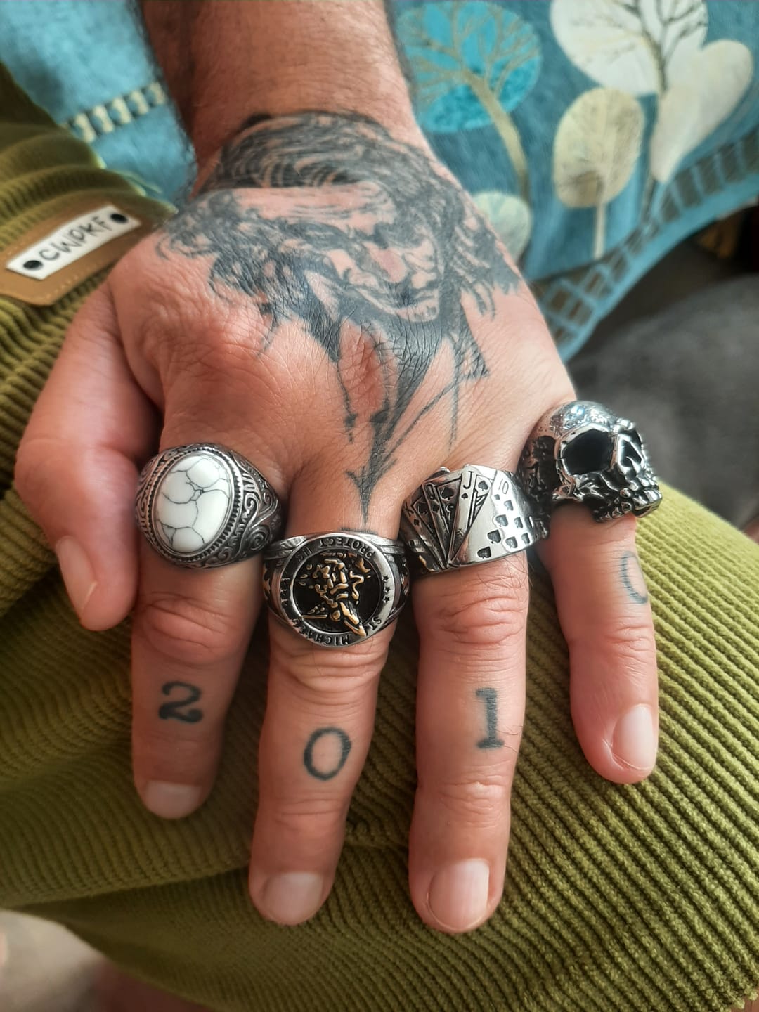 Customer photo review of ST. MICHAELS. - GOLD