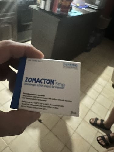Customer photo review of ZOMACTON | Hormona de crecimiento (Somatropina) 15ui