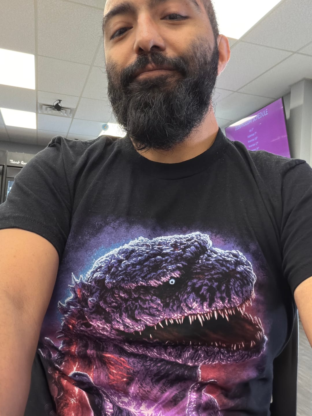Customer photo review of SHIN GODZILLA: A GOD INCARNATE - T-SHIRT