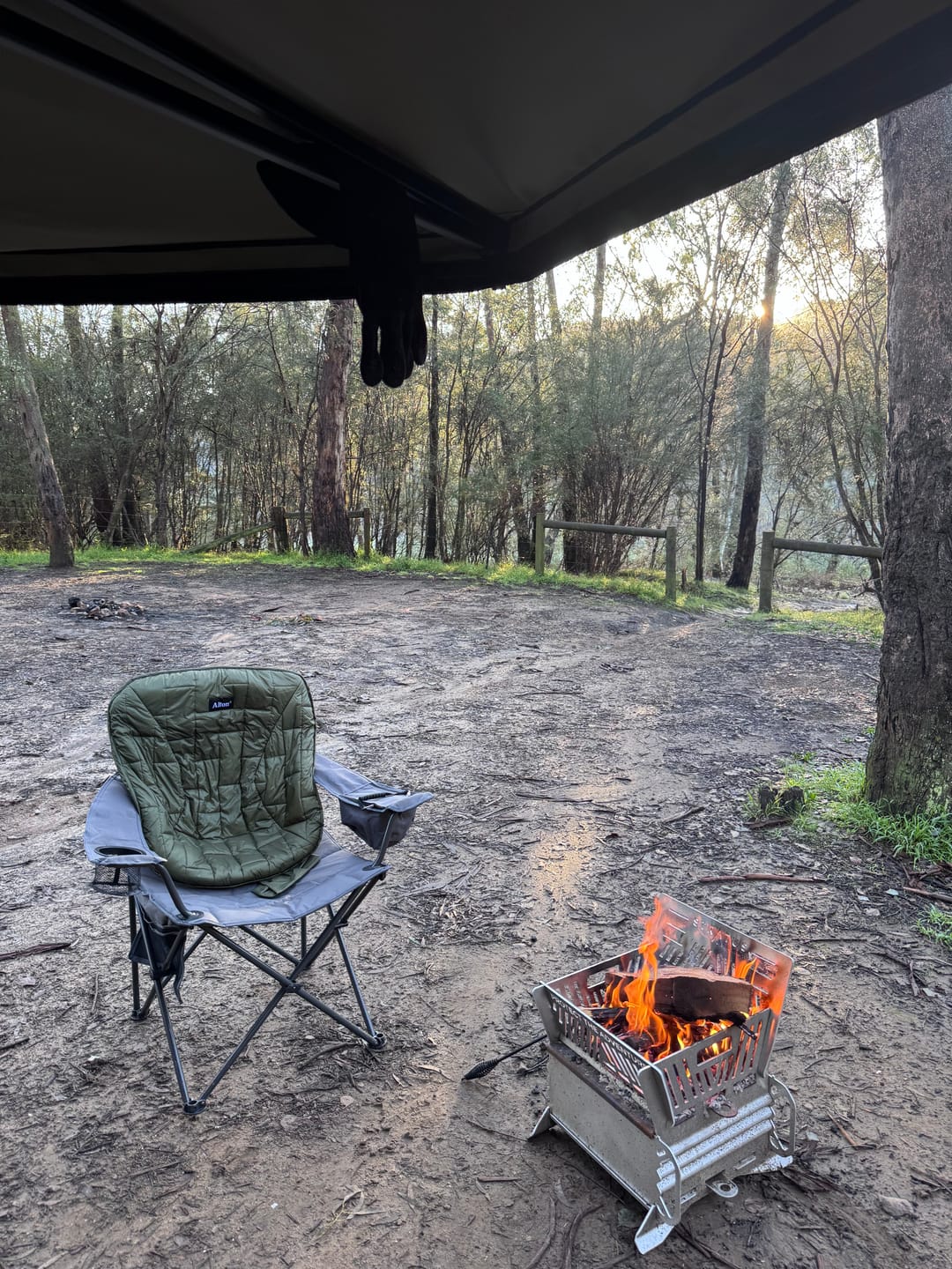 Customer photo review of Ultralight Chair - Warmer